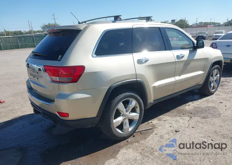 2012 Jeep Grand Cherokee Overland z USA, uszkodzony, nr VIN 1C4RJFCG8CC129588